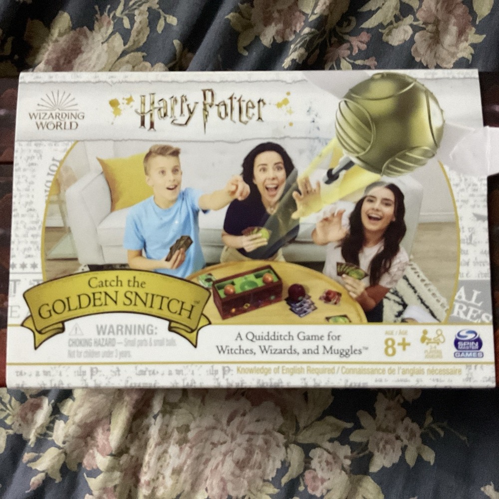 Harry Potter Catch The Golden Snitch, A Quidditch Board Game